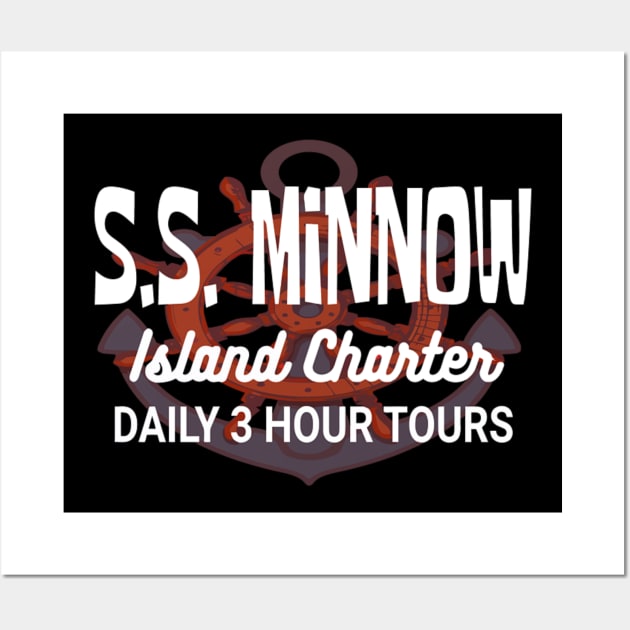 ss minnow tour Wall Art by alexandraronee